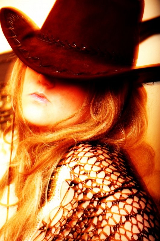 face cowgirl